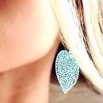 Distressed Aqua Filigree E..
