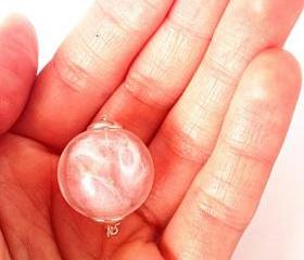 Pink Cotton Candy Necklace 