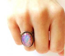 Fire Opal Ring